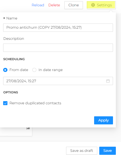 Automation Settings