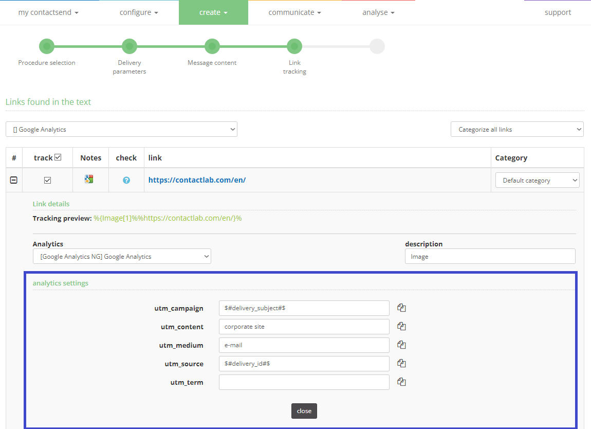 Google Analytics: edit utm parameters