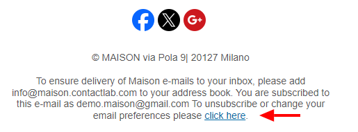 unsubscribe