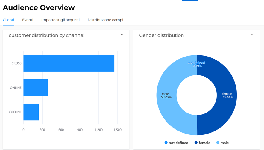 Audience Overview Clienti